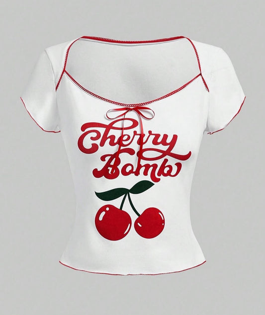 Cherry bomb shirt