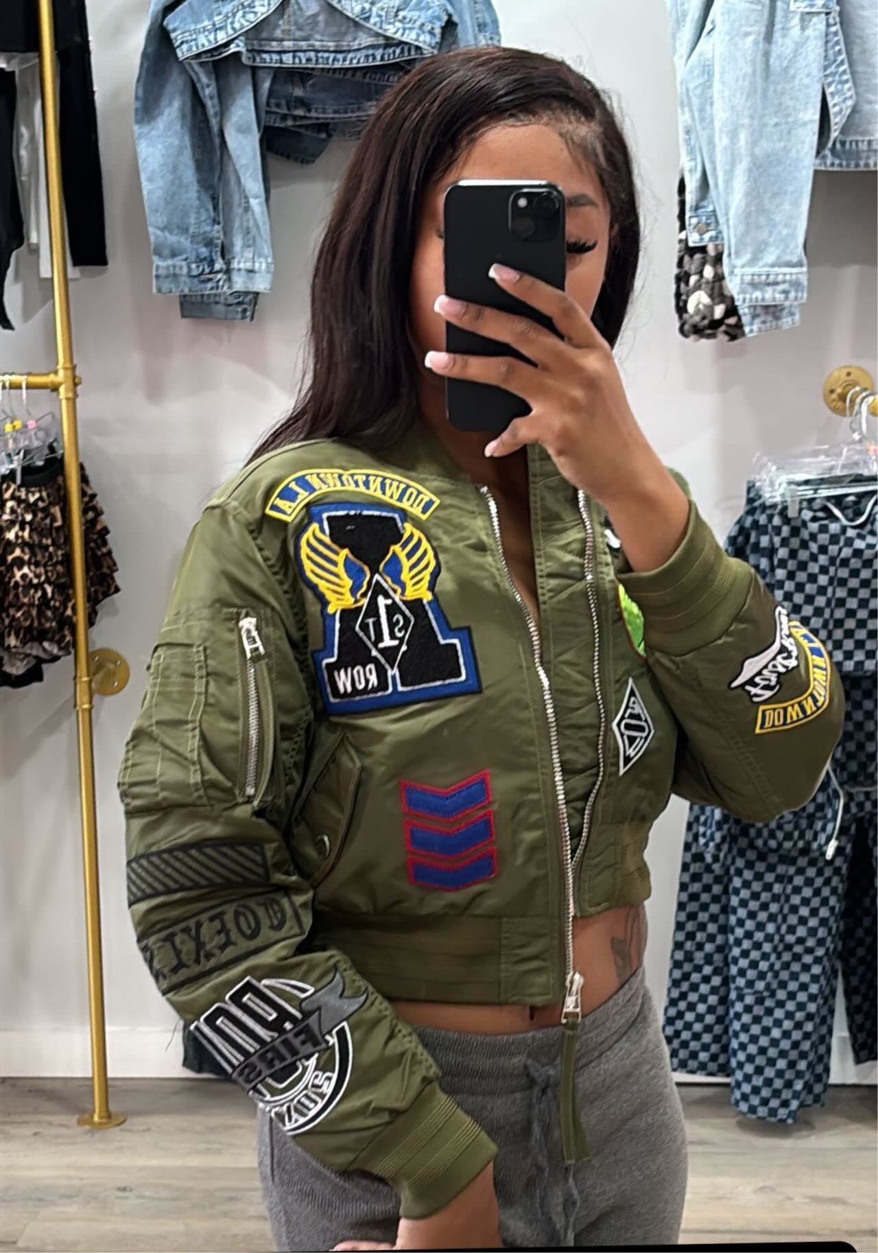 Patch UP Bomber Jacket