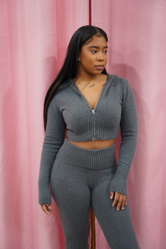 Grey flip over 2 piece set